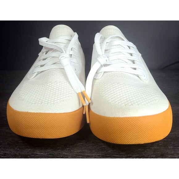 Vessi Weekend Waterproof Shoes Sneakers White/Teak Sole Brown Mens 9 - RARE  NEW main image 6